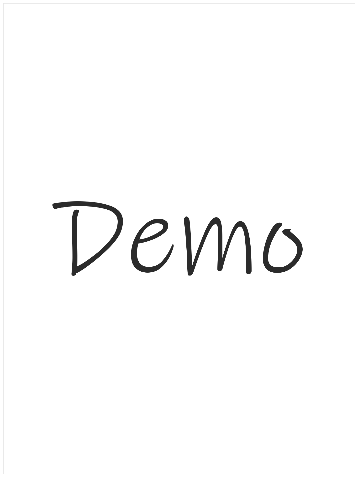 ปกไฟล์ Demo ตัวอย่างฟรี